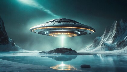 Obraz premium alien ufo 