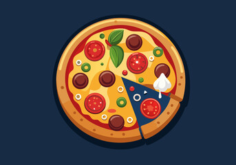 bakey, cheese, cook, cooking, fast food, food, forno, hut, mobile meals, mobile pizza, pizza, recipe, restaurant, service, slice, pizza logo, pizza, pizza hut, delouses pizza,  Japanese food, food,  
