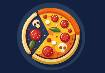 bakey, cheese, cook, cooking, fast food, food, forno, hut, mobile meals, mobile pizza, pizza, recipe, restaurant, service, slice, pizza logo, pizza, pizza hut, delouses pizza,  Japanese food, food,  
