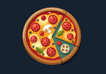 bakey, cheese, cook, cooking, fast food, food, forno, hut, mobile meals, mobile pizza, pizza, recipe, restaurant, service, slice, pizza logo, pizza, pizza hut, delouses pizza,  Japanese food, food,  
