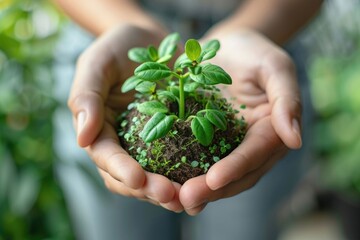 Protecting Earths plants on World Environment Day.