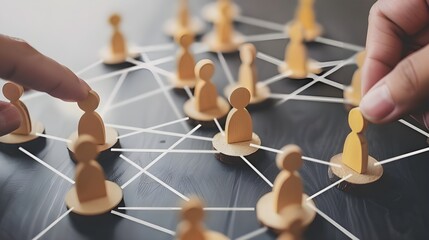 Teamwork and Networking in Community Building.