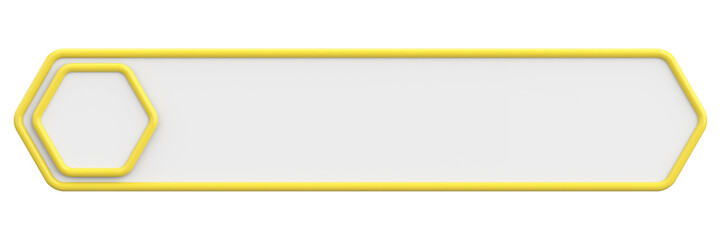 Obraz premium Profile tab. Social media profile. 3D illustration.