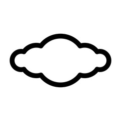 Cloud icon template