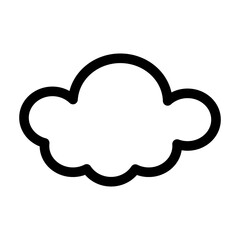Cloud icon template