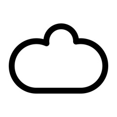 Cloud icon template