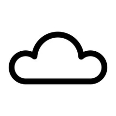 Cloud icon template