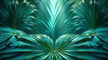 Obraz premium Captivating Emerald Foliage: A Mesmerizing Nature Masterpiece
