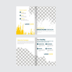 Corporate Bifold Business Brochure Design 