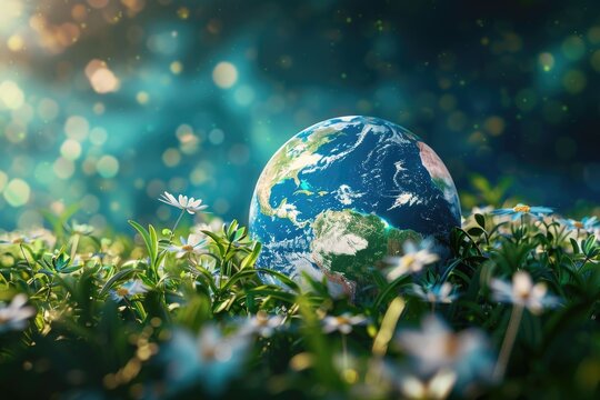 World Ozone day celebration post for social media. Flyer for share