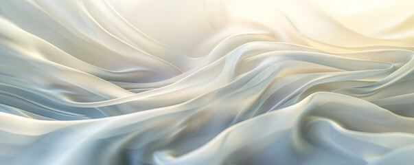 Obraz premium A light backdrop with soft, flowing patterns and gentle gradients, perfect for a modern and artistic scene.