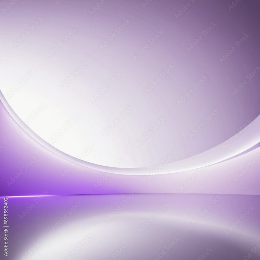 Poster digital abstract background with a design in shades of purple and white. the background is soft and 