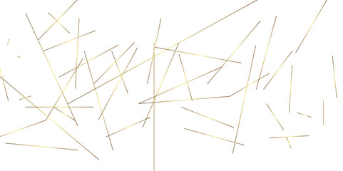Abstract background with lines. Golden lines on White paper. Line wavy abstract vector technology line pattern background.