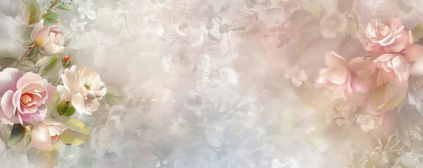 A light, floral texture background with delicate patterns and soft, pastel colors, offering a serene and elegant look.