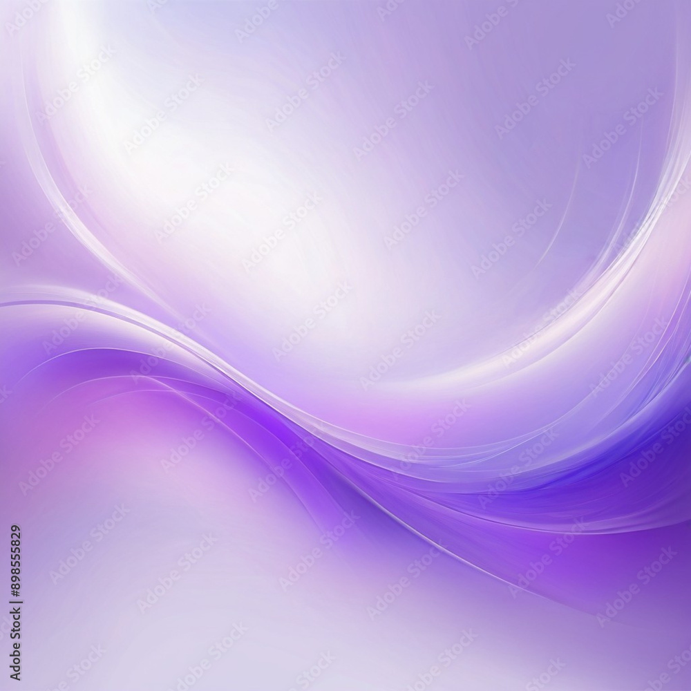 Poster digital abstract background with a swirling, wavy design in shades of purple and white. the backgrou