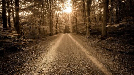 Fototapeta premium Captivating Low Angle Shot of Gravel Driveway Textured in Rough Text Pattern
