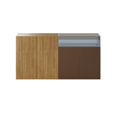 different styles of wooden furniture, modern design, modern style, minimalist appearance, colorful design, bed, no background, different design, png, white background, isolated, abstract, 3d model.