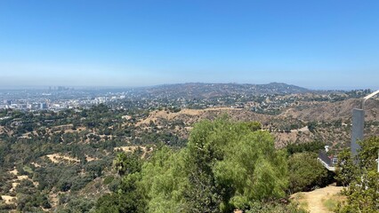 Obraz premium City hillsides