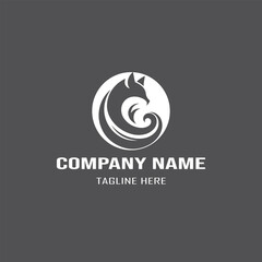 CAT abstract business logo design