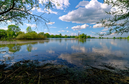 Naturschutzgebiet Haselbacher Teiche bei Haselbach, Landkreis Altenburger Land, Th&uuml;ringen, Deutschland
