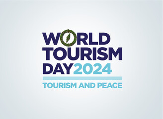 World Tourism Day concept background. Travel concept background. Tourism and peace.