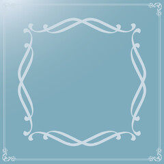 夏を感じるアンティークフレーム