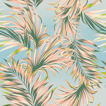 tropical seamless pattern fashion textile
