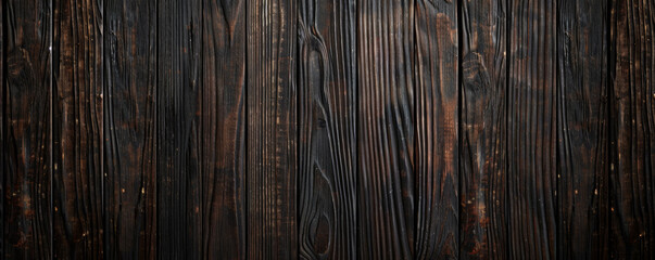 Obraz premium A premium wenge wood backdrop with deep, dark brown hues and unique grain textures, offering a luxurious aesthetic.