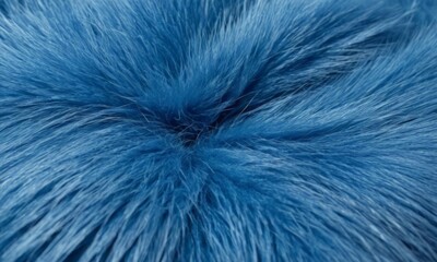Obraz premium Blue Fur