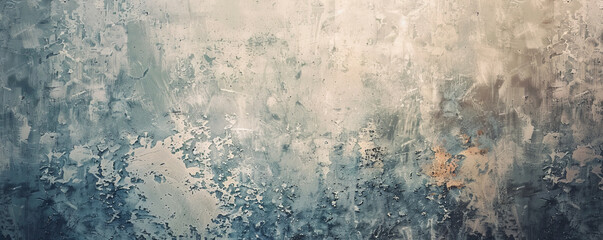 Obraz premium An abstract background featuring a rough concrete wall with subtle texture variations, leaving a large, blank area in the center for text.