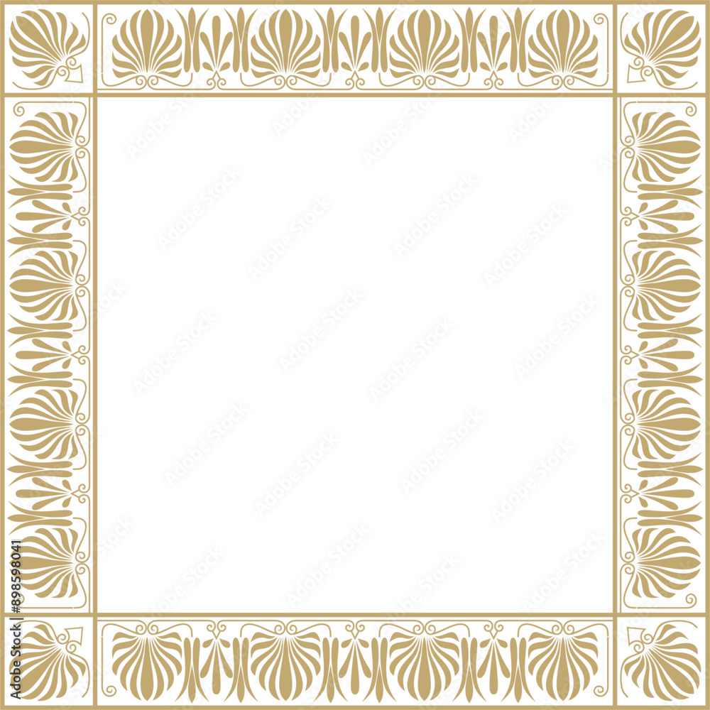 Wall mural 3328_3_Greek_square_frame.eps