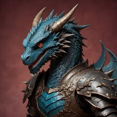 Fototapeta premium Dragon armor