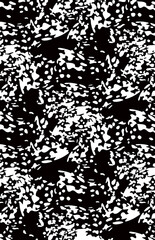 BACKGROUND BLACK AND WHITE ANIMAL SKIN TEXTURE 