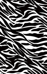 BACKGROUND BLACK AND WHITE ANIMAL SKIN TEXTURE 
