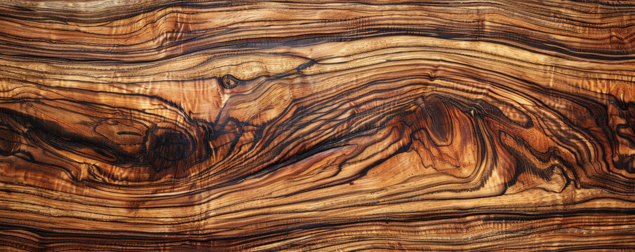 A high-quality zebrawood backdrop featuring striking grain contrasts and warm tones, ideal for upscale visuals.