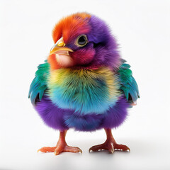 poussin, poulet, oiseau, ferme, animal,  volaille, isolé, empennage, blanc, oiseau, nature, bec, agriculture, domestique, peigne, coloré, rural, empennage ,aliment