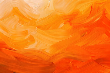 Simple orange backgrounds abstract painting.