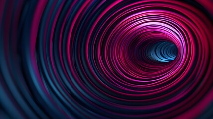 Abstract Swirling Tunnel.