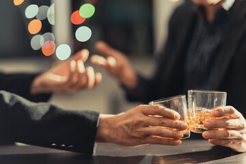 man, alcohol, businessman, lifestyle, scotch whisky, food and drink, business success celebration concep. t