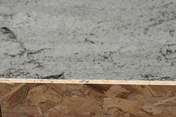 Betonarbeiten auf einer Baustelle