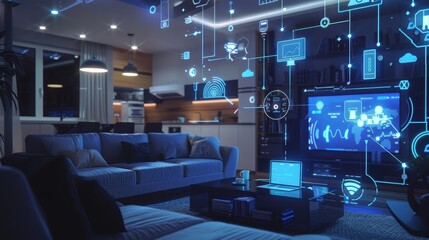 Connected Home Technology: IoT Devices and AI Synergy