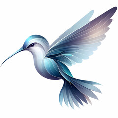 Obraz premium hummingbird digital PNG images on white background