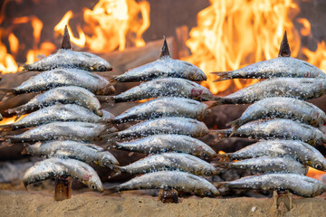 Espetos de sardina 
