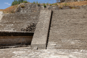 Fototapeta premium Ruins of ancient Cholula, Puebla State, Mexico