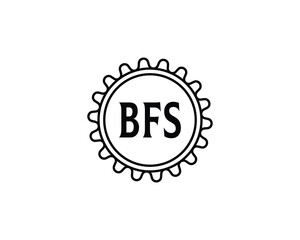 BFS logo design vector template. BFS logo design.