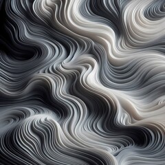 abstract gray background with waves