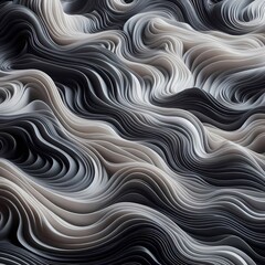 Fototapeta premium abstract gray background with waves