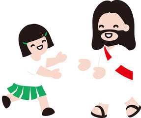 예수님 여름성경학교 사랑 믿음 기도 교회