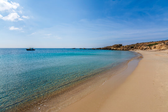 Ayazma Beach in Bozcaada Island of Turkey