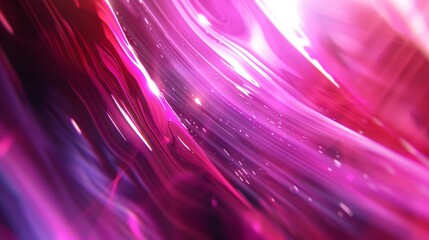 Wavy pattern abstract background with vibrant pink and purple lights